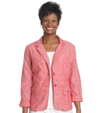 Studio Works® Petites' Linen Blazer