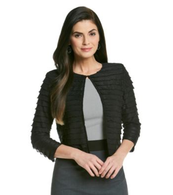 MSK® Tiered Clasp Neck Shrug