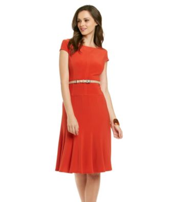 Anne Klein® Full Skirt Matte Jersey Dress