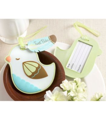 Kate Aspen Set of 12 Tweet Baby Baby Bird Luggage Tag™