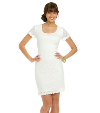 Ronni Nicole® Pointelle Knit Dress