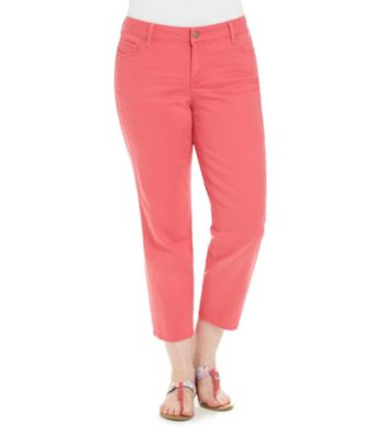 DKNY JEANS® Plus Size Mercer Rolled Skinny Jeans with Tuxedo Seams