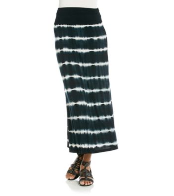 Kensie® Tie-dye Maxi Skirt