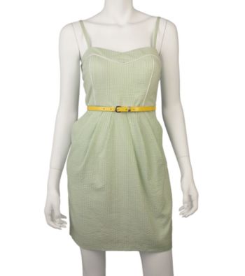 A. Byer Juniors' Belted Dress