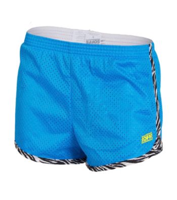 Soffe® Juniors' Mesh Short with Zebra Accent