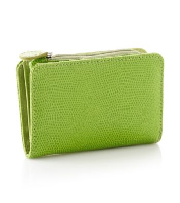 Relativity® Green Lizard Midi Wallet