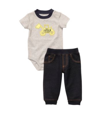 Carter's® Baby Boys' Grey 2-pc. Construction Set