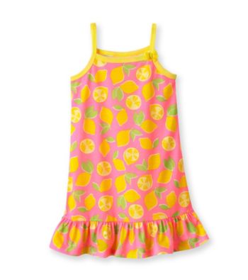 Carter's® Girls' 2T-14 Pink Lemon Print Sleep Gown