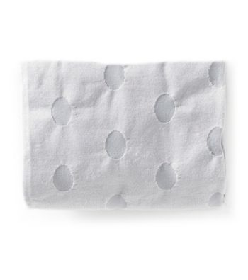 HUE® Girls' Grey Chrome Polka-Dot Tights
