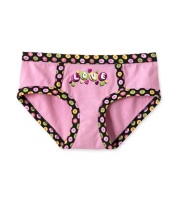 St. Eve® Intimates Girls' Pink Love Boyshorts