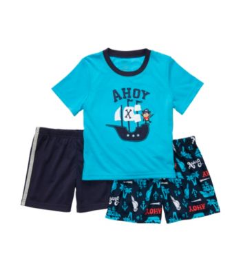 Carter's® Boys' 12M-4T Turquoise 3-pc. 