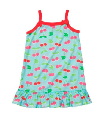 Carter's® Girls' 2T-14 Turquoise Cherry Print Sleep Gown