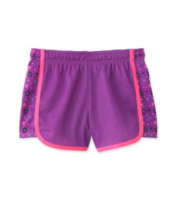 Grane® Girls' 7-16 Purple Star Mesh Shorts