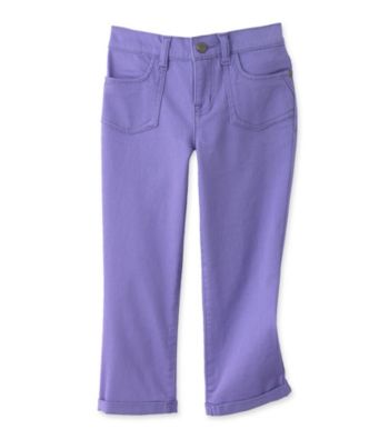 Jessica Simpson Girls' 7-16 Purple Nightingale Double Roll Crop