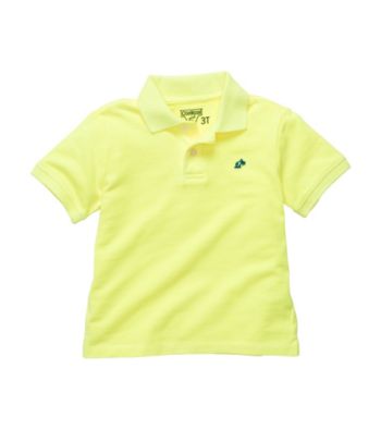 OshKosh B'Gosh® Boys' 2T-7 Short Sleeve Pique Polo
