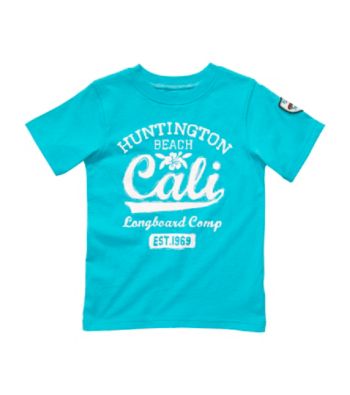 Carter's® Boys' 4-7 Turquoise Short Sleeve Huntington Beach Tee
