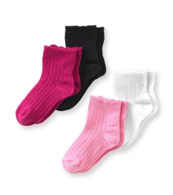 Miss Attitude Toddler Girls' Pink Multi 4-pk. Socks