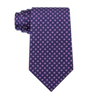 Kenneth Roberts Platinum® Men's Purple Anise Neat Silk Tie