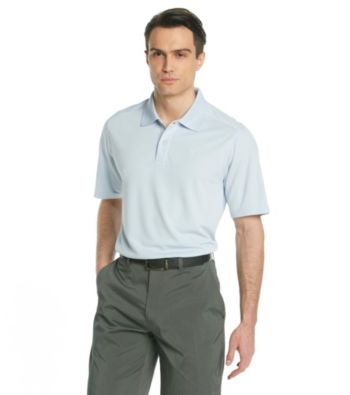 Callaway® Men's Light Blue Short Sleeve Solid Polo