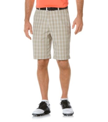 PGA TOUR® Men's Chincilla Three-Color Plaid Short