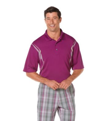 PGA TOUR® Men's Grape Juice Ergo Print Polo
