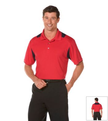 PGA TOUR® Men's Jazzy Fitted Colorblock Polo