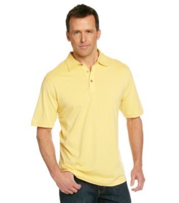 Tommy Bahama® Men's Angelfish Yellow Palm Cove Spectator Polo