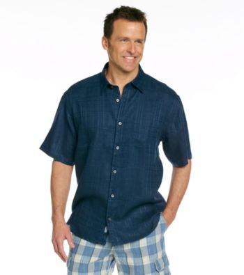 Tommy Bahama® Men's Navy Via Palmero Camp Shirt