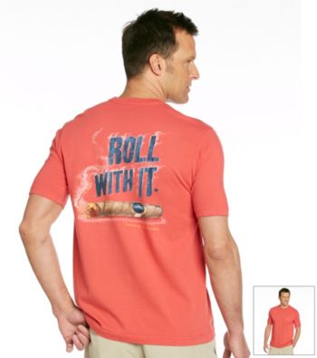 Tommy Bahama® Men's Red Currant Roll With It Tee Shirt