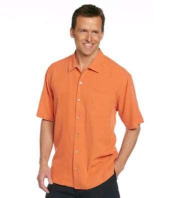 Tommy Bahama® Men's Light Tangelo Catalina Twill Camp Shirt