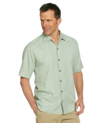 Tommy Bahama® Men's Menthol Short Sleeve Amazon Jacquard Woven