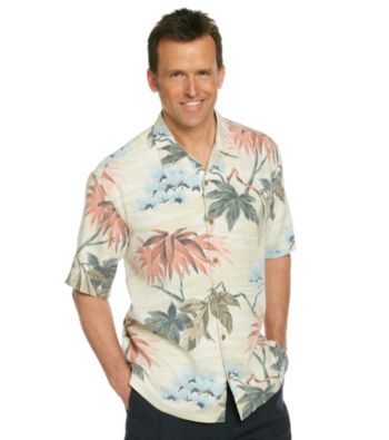 Tommy Bahama® Men's Continental Short Sleeve Sakura Sanctuary Woven