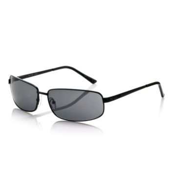 Kenneth Cole New York® Men's Black Rectangle Sunglasses