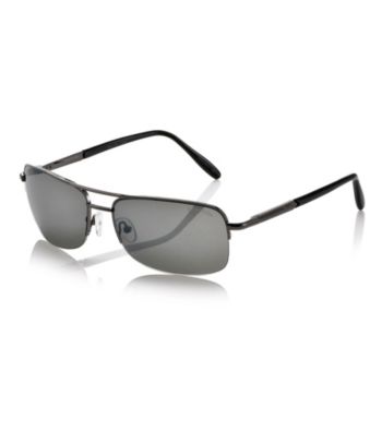 Kenneth Cole New York® Men's Gunmetal Rectangle Sunglasses