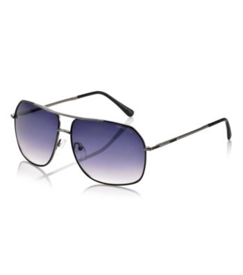 Kenneth Cole New York® Men's Black Navigator Sunglasses