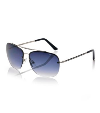 Kenneth Cole New York® Men's Grey Navigator Sunglasses