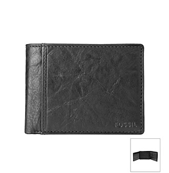 Fossil&reg; Men's Ingram Leather Bifold with Flip ID Wallet