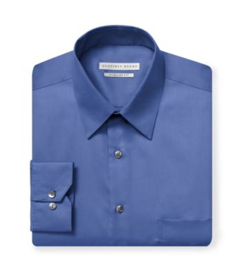 Geoffrey Beene® Men's Ink Blue Long Sleeve Dress Shirt