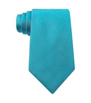 Calvin Klein® Men's Aqua Glacial Solid Tie