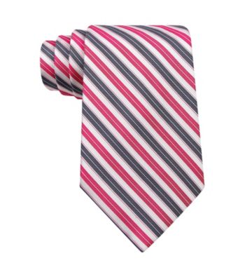 Calvin Klein® Men's Fuschia Stripe Tie