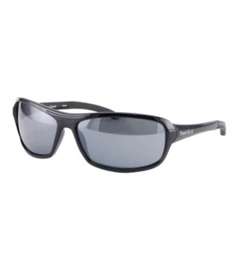 Perry Ellis Portfolio® Men's Black Sport Sunglasses with Rubber Tip