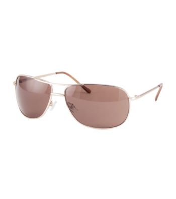 Perry Ellis Portfolio® Men's Gold Pilot Sunglasses