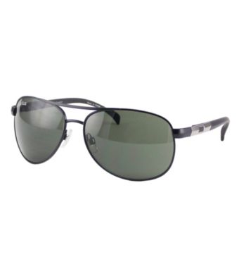 Perry Ellis Portfolio® Men's Black Aviator Sunglasses