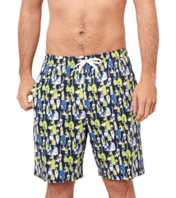 Nautica® Men's Journey Blue Bouy Print Knit Pajama Short