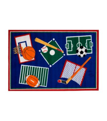 Fun Rugs® Fun Time® Sports-A-Rama Rug