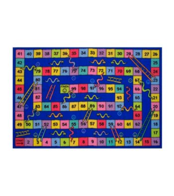 Fun Rugs® Fun Time ® Snakes and Ladders Rug