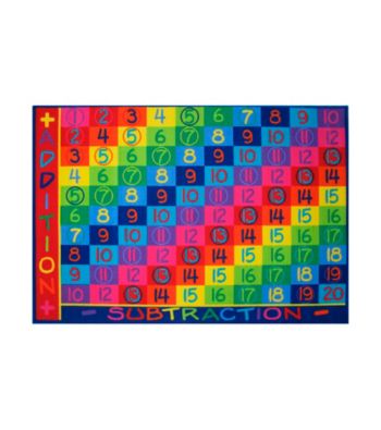 Fun Rugs® Fun Time® Addition Rug