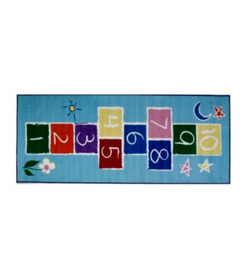 Fun Rugs® Fun Time® Primary Hopscotch Rug