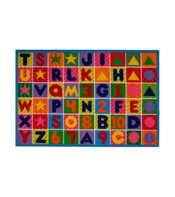 Fun Rugs® Fun Time® Numbers and Letters Rug