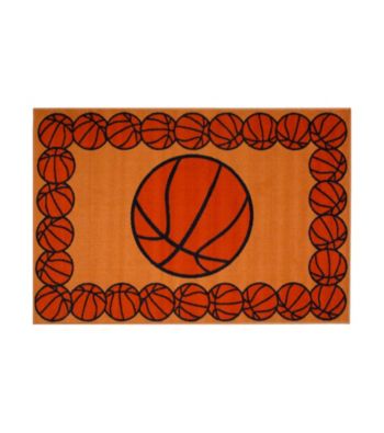 Fun Rugs® Fun Time® Basketball Time Rug